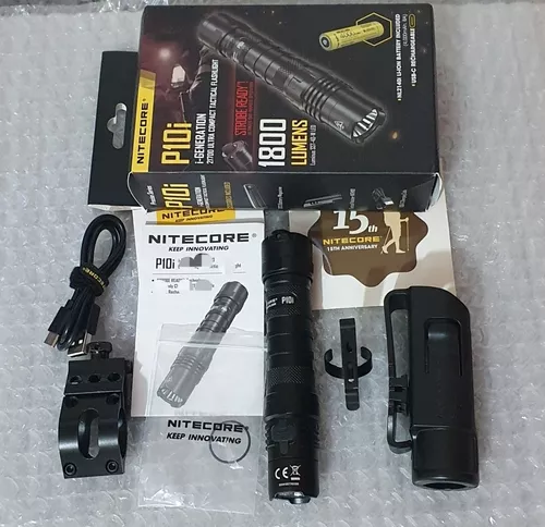 Nitecore P10i, 1800 lúmenes, linterna táctica