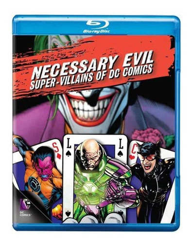 Necessary Evil Super Villanos Of Dc Comics Animada Bluray