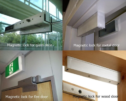 Imagen 4 de 6 de Soporte Zl Cerradura Electromagnética 280kg Zuden
