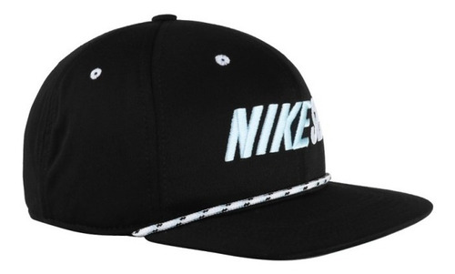 Imagen 3 de 4 de Gorra Nike Sb Modelo Cap Rope Pro Negro Blanco