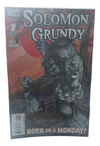 Comic Solomon Grundy Nro 1 Born On A Monday! Dc