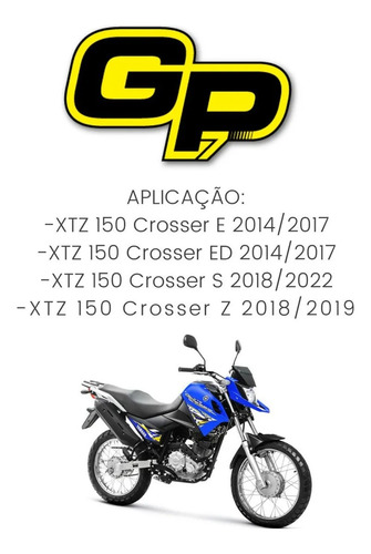 Amortecedor Pro Link Gp7 Xtz Crosser 150 2014 A 2024