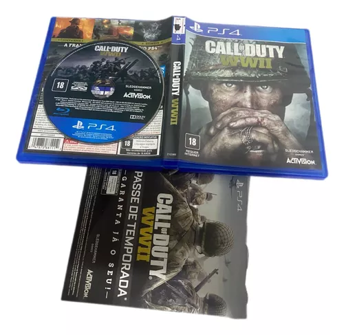Call of Duty WW2 PS4 - Game Mídia Física - Jogo PS4 Usado Original