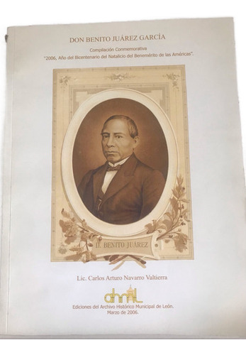 Benito Juárez García, Don Navarro Valtierra, C. (Usado)