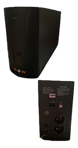 Ups Mow 2000va Ea20020 1200w 60hz - 2 Schukos+2 Rj11+1 Usb