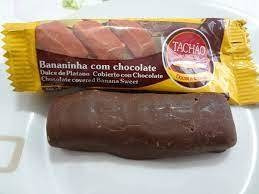 Imagem 3 de 5 de Bananinha Com Chocolate Tachao De Ubatuba 24x20g