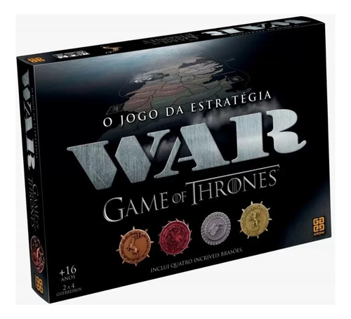 Jogo War Edição Game Of Thrones 0400 Grow