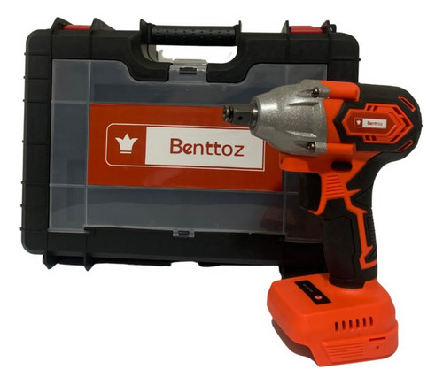 Chave De Impacto Benttoz C/ 2 Baterias 21v + Kit Soquetes