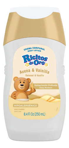 Kit Ricitos De Oro - Shampoo Y Crema Corporal De 250ml