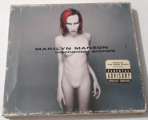 Marilyn Manson Mechanical Animals Azul Leer Metalyrocktigr 