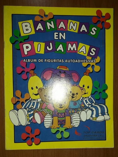 Álbum De Figuritas Bananas En Pijamas Vacío Año 1999