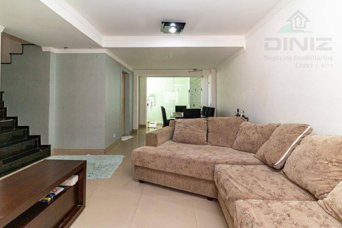 Sobrado Em Condomínio, 3 Dormitórios À Venda, 145 M² Por R$ 580.000 - Uberaba - Curitiba/pr - So0038