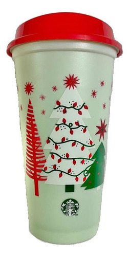 Vaso Starbucks Original Reutilizable Navidad 2022 Luces