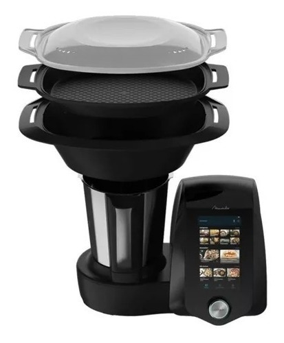 Robot De Cocina Mambo 12090 Tactil 7' Wifi Multifunción Negro