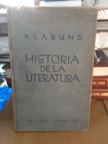 Historia De La Literatura - Klabund E2