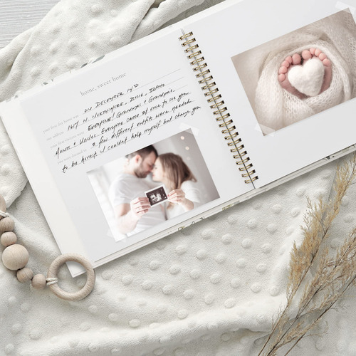 Libro De Recuerdos Para Bebés Para Niños Y Niñas Álbum De
