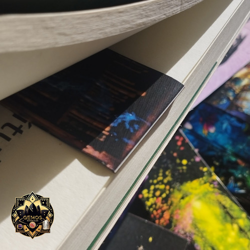 Señalador Magnético Centinela Del Cosmos Separador Libros Violeta Centinela Del Cosmos