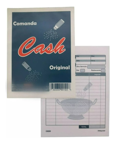 Practica Comanda Original Cash  / 50 Blocks / 2000 Comandas