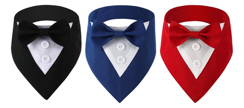Collar Para Perro Y Gato (bl-xs) Con Corbata De Lazo, Pañuel