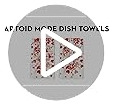 Toallas De Cocina Con Corazones Rojos De Amor En Modo Artoid