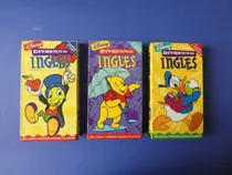 Comprar Lote 3 Cintas Vhs Disney , Divirtete En Ingles .