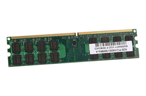 Memoria Ram Ddr2 De 4 Gb, 800 Mhz, Pc2 6400, Dimm, 240 Pines