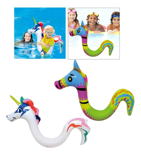 2x Cadeira De Macarrão Flutuante Inflável Piscina Água