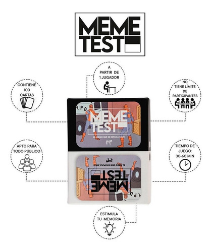 Digalo Con Memes + Meme Test Juego Mesa Cartas Previa Risas