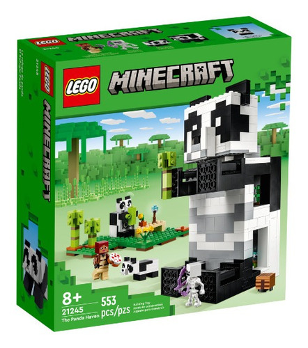 Kit De Construcción Lego Minecraft El Refugio-panda 21245 553