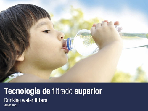 Imagen 4 de 7 de Filtro Repuesto Elite Doulton Para Purificador De Agua