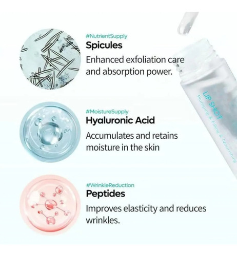 1spicule Plumping Lip Hidratante Coreano De Larga Duraci