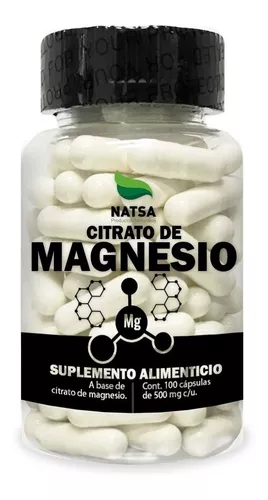 Citrato de Magnesio y Citrato de Potasio 100 Caps c/u Granalia