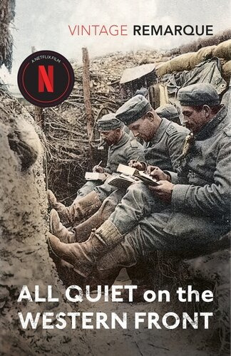 All Quiet On The Western Front - Vintage Classics - Remarque Erich Maria, De Remarque, Erich Maria. En Inglés, 2019