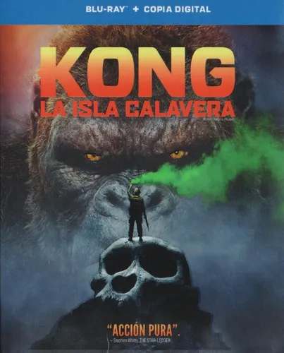 King Kong La Isla Calavera Pelicula Completa En Español Kong La Isla Calavera Skull Island Pelicula Blu-ray + Dc | MercadoLibre