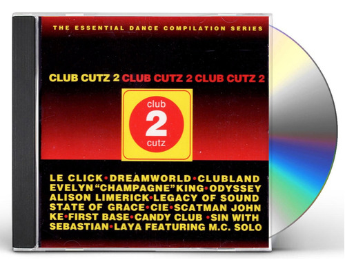 Club Cutz 2 Cd Odyssey Le Click Scatman Eurodance P78 Ks