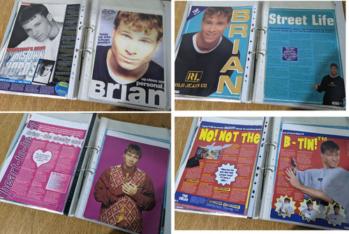 Gran Coleccion Notas Posters Brian Littrell Backstreet Boys