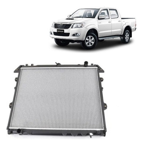 Radiador Para Toyota Hilux 2.7 2trfe 2005 2008 Mecanico