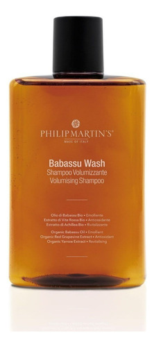  Shampoo Hidratante Philip Martins Babassu Wash 320 Ml