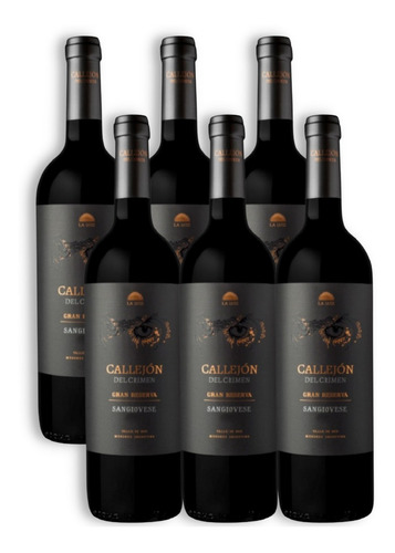 Callejón Del Crimen Gran Reserva Vino Sangiovese X6u 750ml