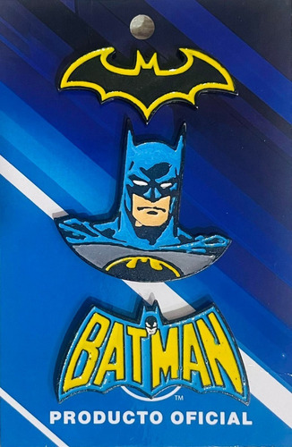 Pack 3 Pins Batman Dc Originales