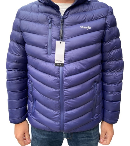 Campera Wrangler Modelo Ryker Azul Metalizado