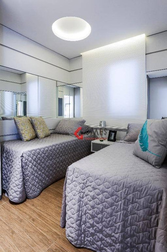 Apartamento Com 2 Dormitórios À Venda, 55 M² Por R$ 327.400,00 - Baeta Neves - São Bernardo Do Campo/sp - Ap0950