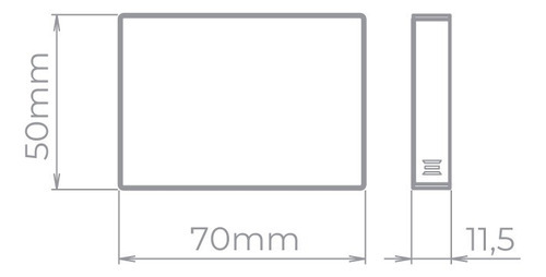 Balizador Mini Neu2 Sobrepor Led 1,5w Sth8745 Sth8746 Stella Cor Da Estrutura Branco - 3000k