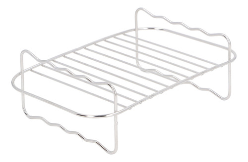 Estante Para Freidora De Acero Inoxidable, Pinchos, Cocción