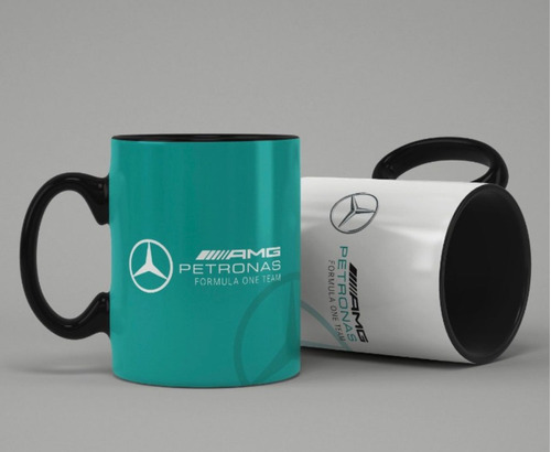 Mug Pocillo Mercedes Benz Amg Petronas