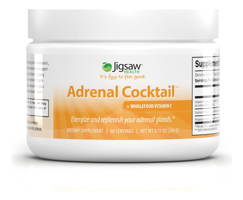 Jigsaw Health Coctel Suprarrenal Con Vitamina C De Alimentos