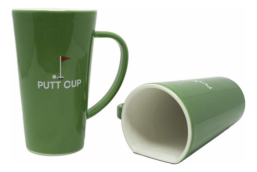Putt Cup 16oz Coffee Mug + Putting Trainer Best Golfer Gi