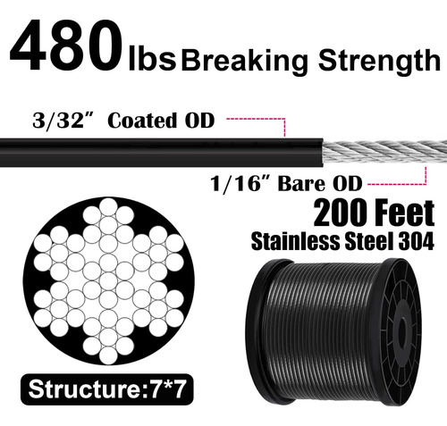 Besteel Kit De Cadena De Luces Para Colgar Con Cuerda De Ala