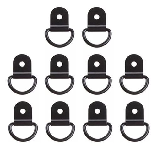 10 Uds. Anillos En D Para Atar Anclas, Gancho De Tracción