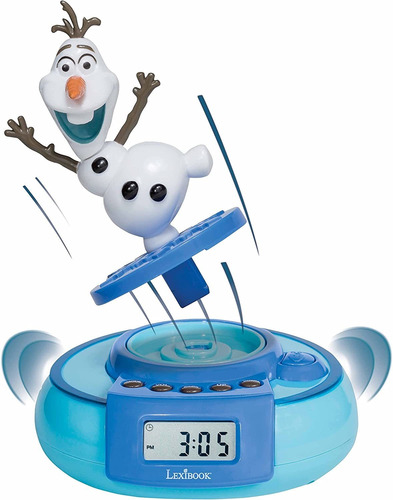 Disney Rl985fz Frozen-radio Despertador, Olaf Salta Al Desp